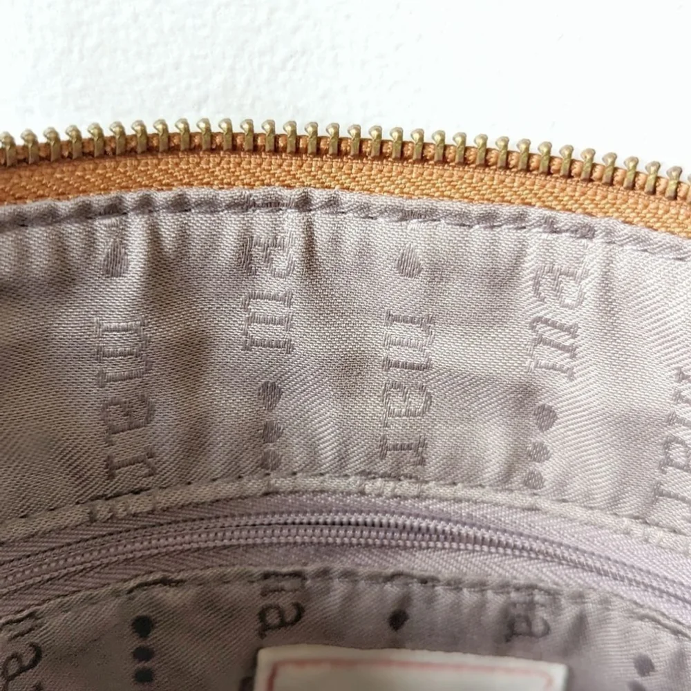 MARGOT New York Whiskey Tan Leather Accordion Crossbody